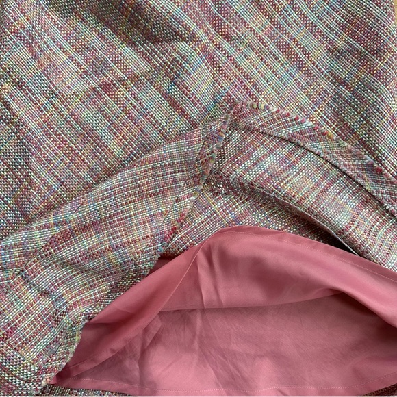 Vintage Per Una Pink Midi Skirt Size 12 - Picture 6 of 8